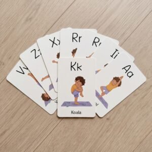 ABC de Yoga — 27 tarjetas para imprimir